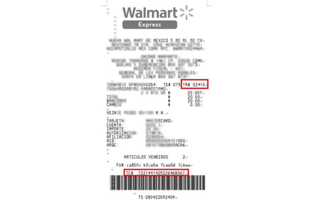 Como facturar tickets de Walmart en linea en Mexico