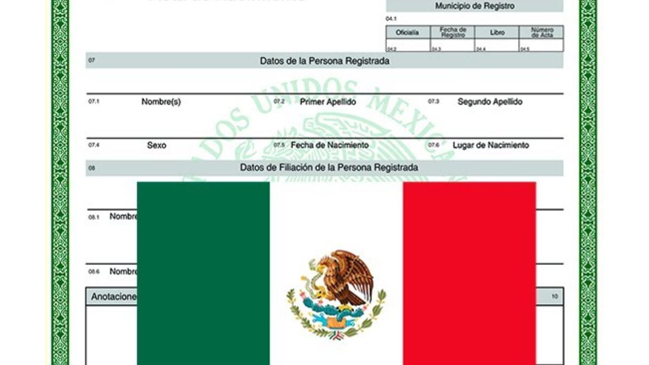 Como sacar fe de bautismo actualizada por internet en Mexico: acta y certificado de bautismo
