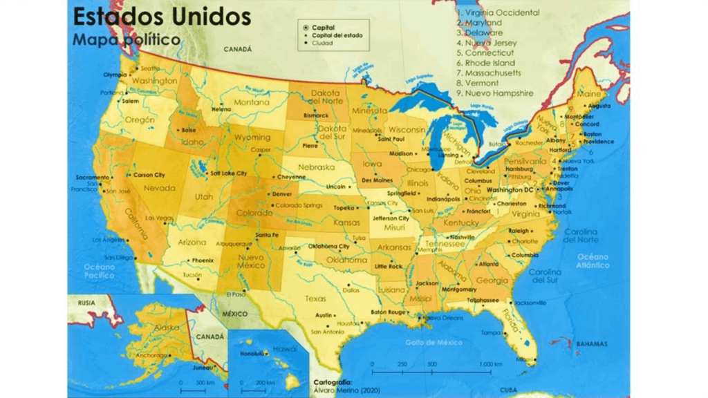 mapa-politico-de-estados-unidos